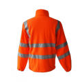 High visibility winter fleece jacket